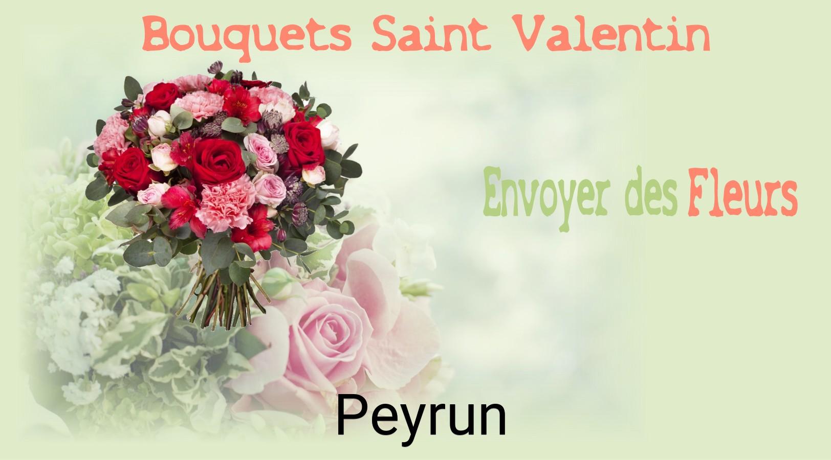Roses de Saint-Valentin livrées à Peyrun